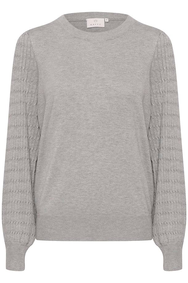 KANANNA PULLOVER - GREY MELANGE