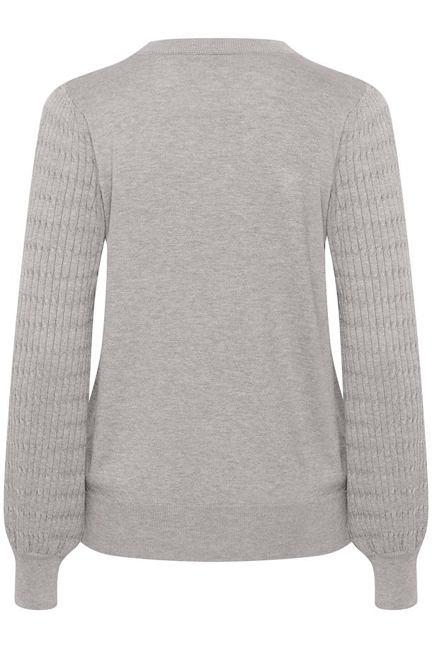 KANANNA PULLOVER - GREY MELANGE