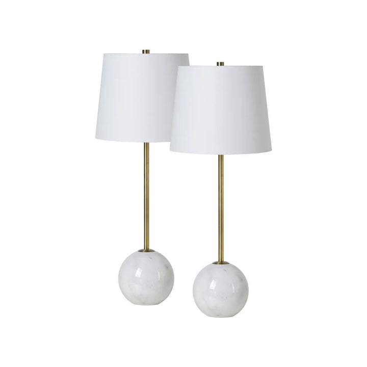 NAOMI LAMPS - SET OF 2 11X27X11&