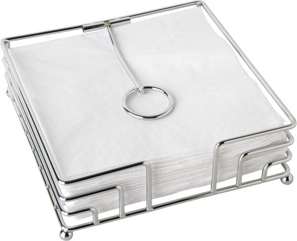 NAPKIN HOLDER - SILVER