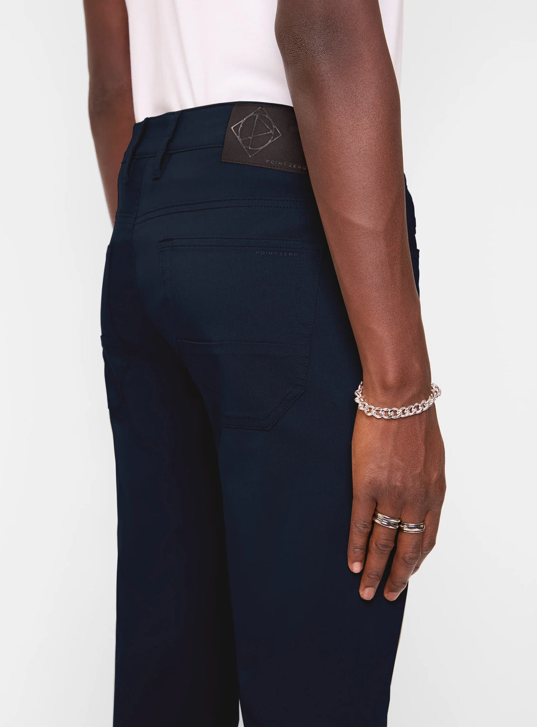 GRANT - SUPER FLEX 5 POCKET TECH PANTS "NAVY"