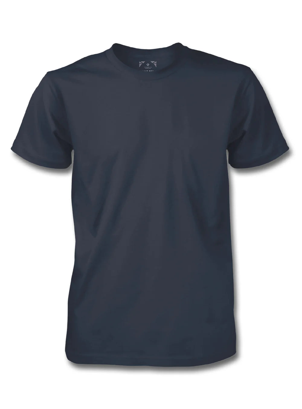 BIX CREWNECK THIS ORGANIC COTTON T-SHIRT - NAVY