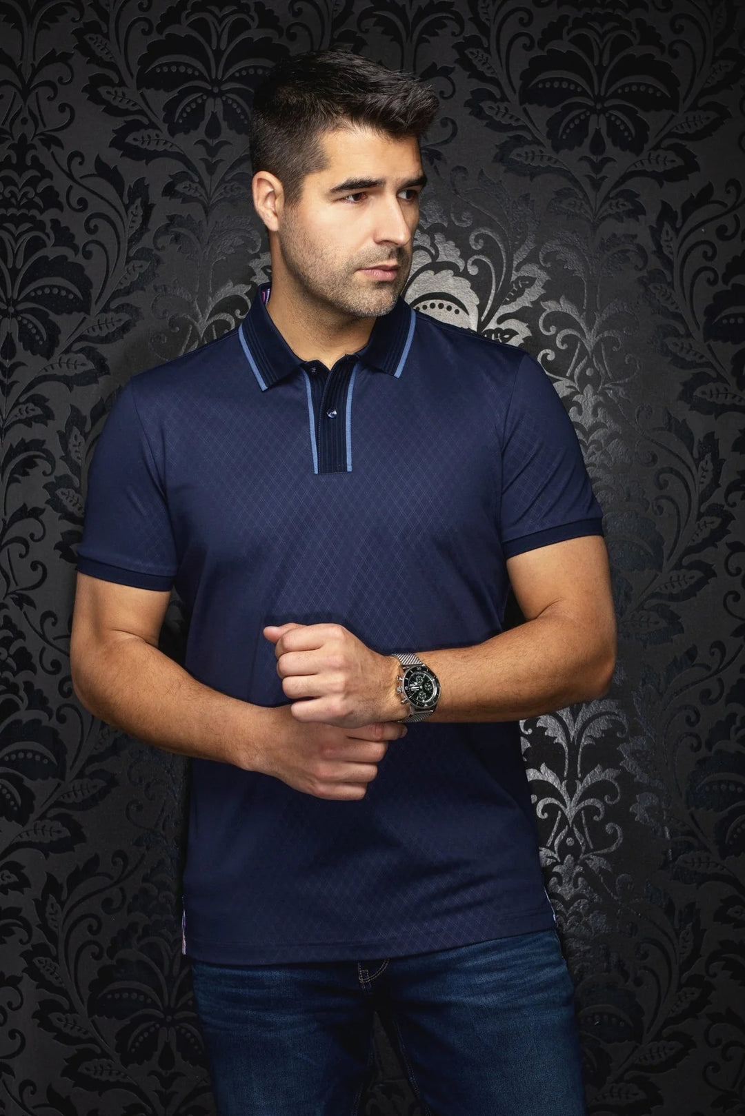 KAAN POLO SHIRT "NAVY"