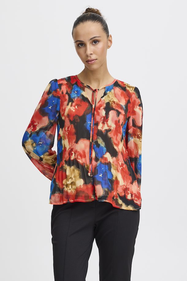 IHNEALLY SHIRT "MULTI FLOWER AOP"