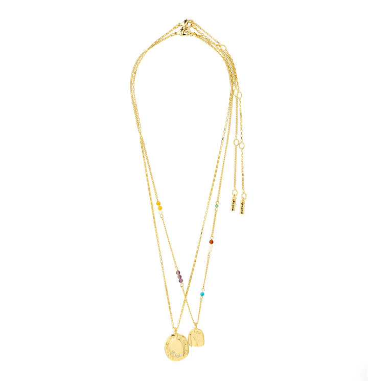 VOICI COLLIER PLAQUÉ OR