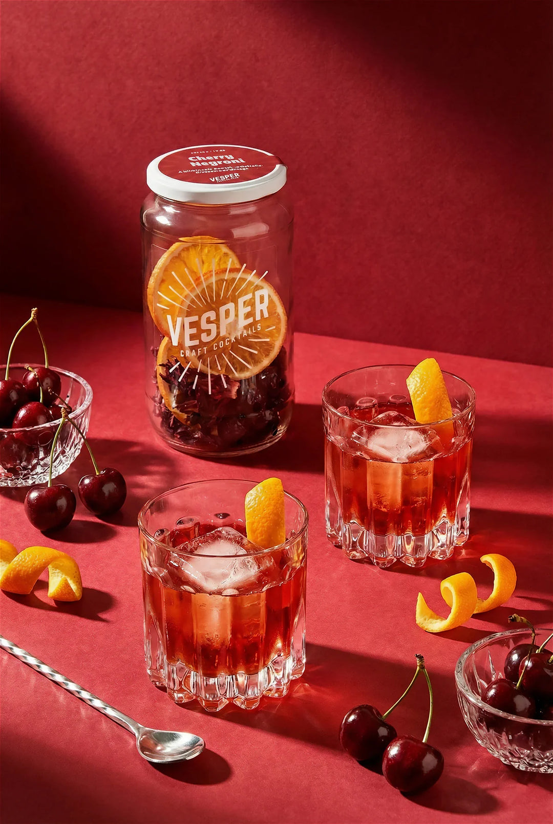 CHERRY NEGRONI COCKTAIL KIT