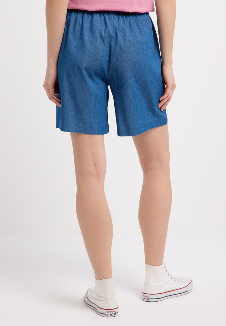 NERRIA DENIM SHORTS "BLUE"