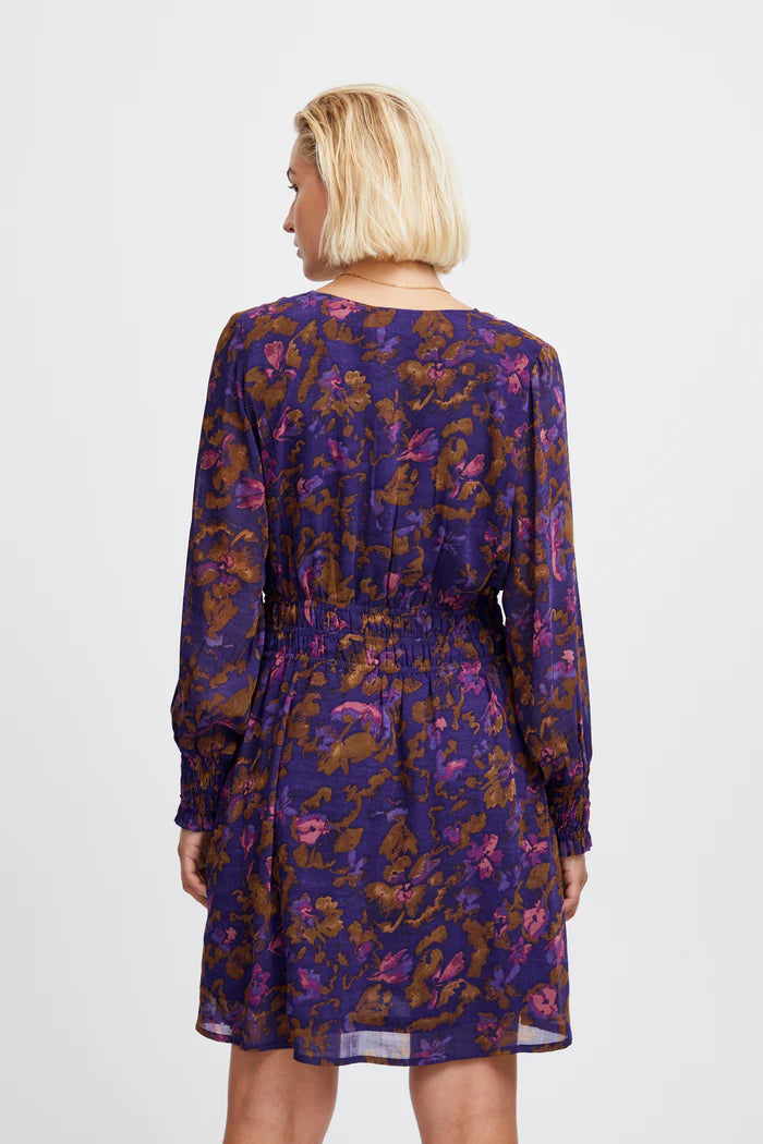 IHPERNILLY DRESS "PURPLE MULTI FLOWER"