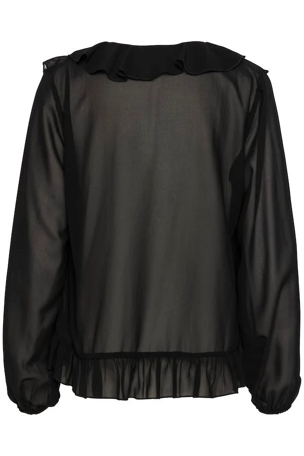 KANINNA BLOUSE "BLACK DEEP"