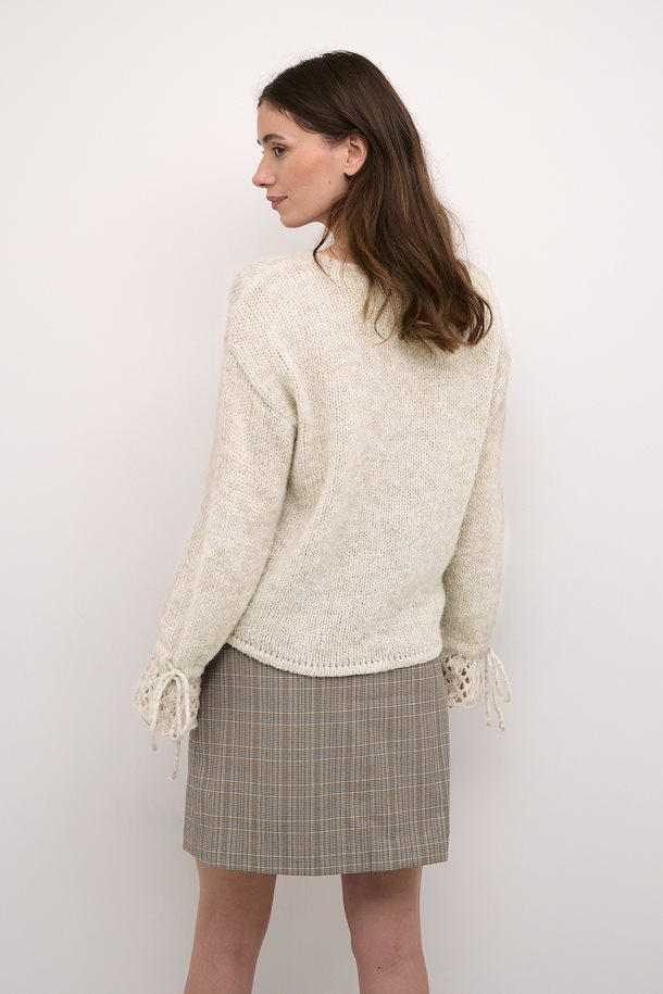 CRNISO KNIT PULLOVER - BEIGE MELANGE