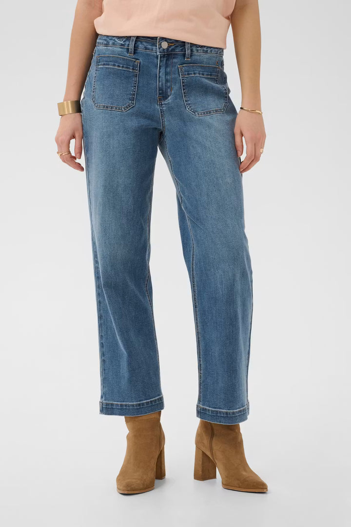 CRNOEMI JEANS "MANITOBA MIDBLUE DENIM"