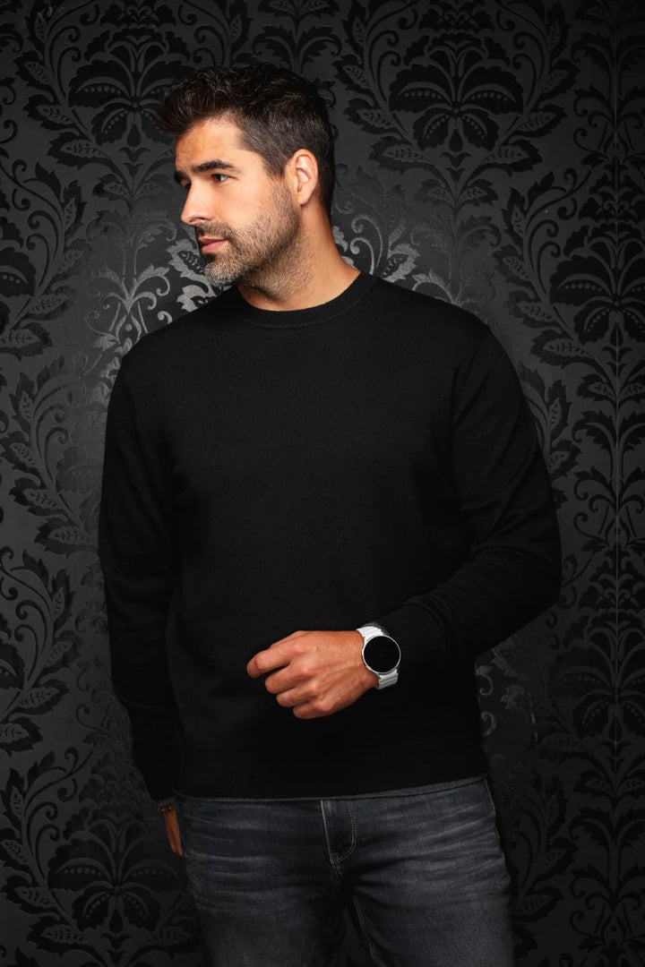 LACAUNE SWEATER "BLACK"