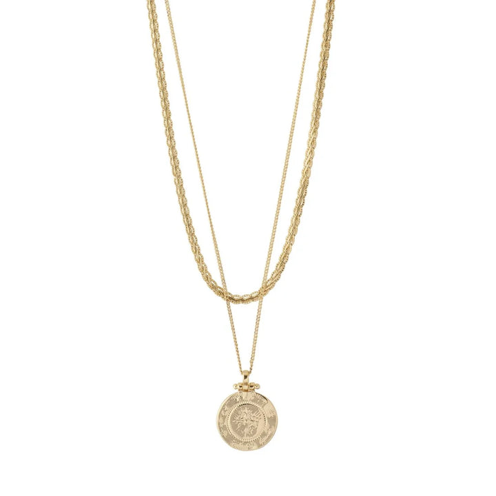 NOMAD 2-IN-1 NECKLACE "GOLD-PLATED"