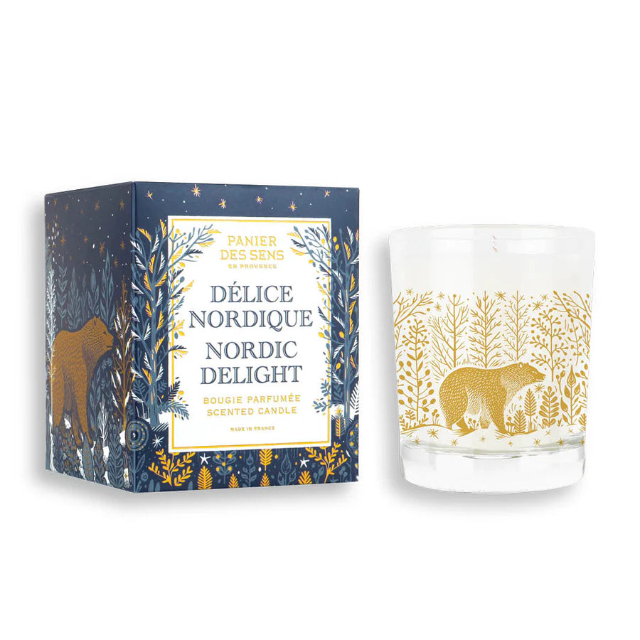 NORDIC DELIGHT WINTER SCENTED CANDLE 180G