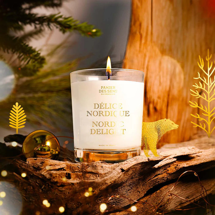 NORDIC DELIGHT WINTER SCENTED CANDLE 180G