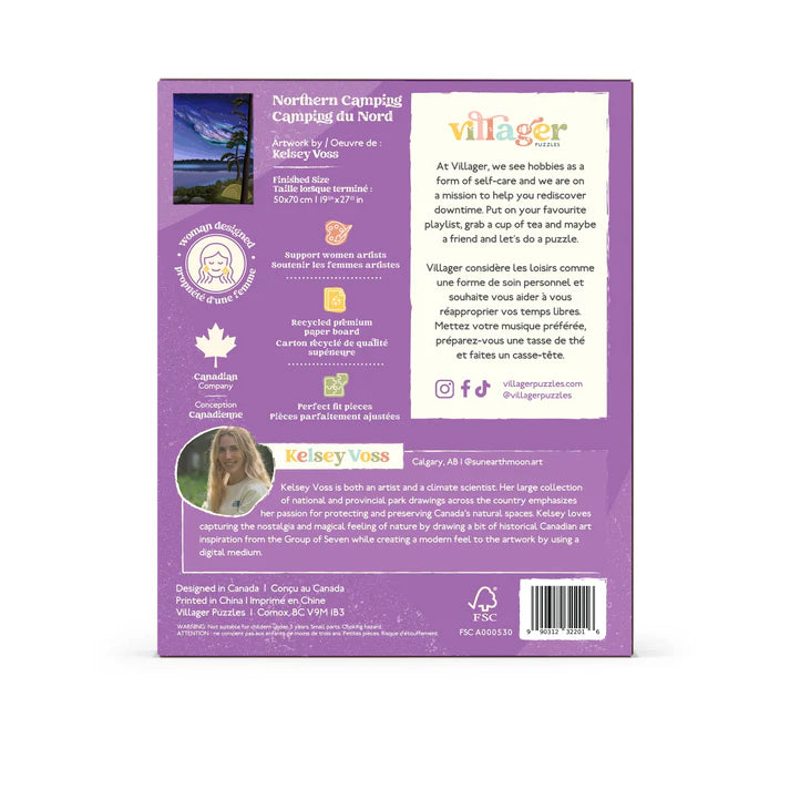 NORTHERN CAMPING  | 1000-PIECE PUZZLE