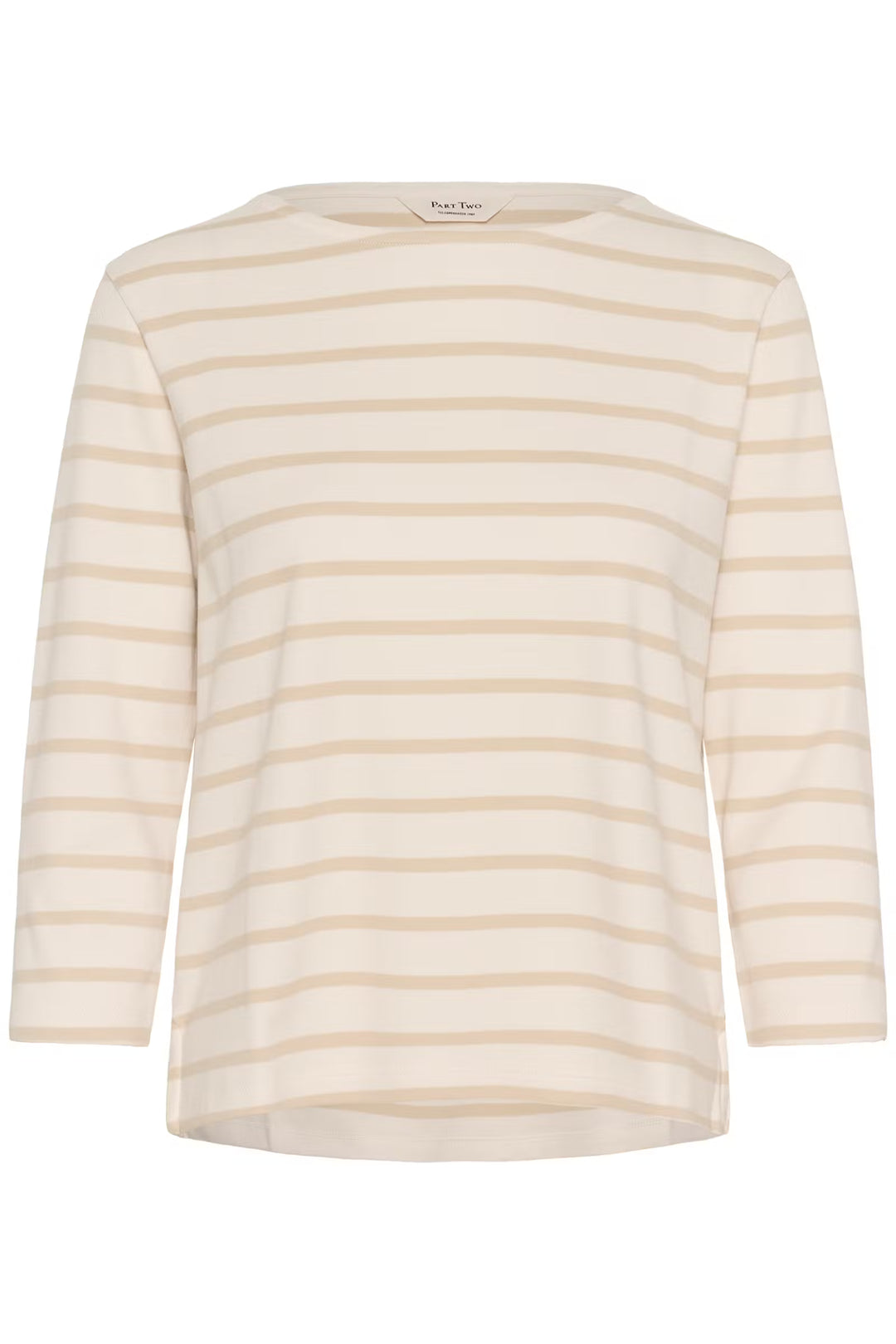 NELAPW TOP "FRENCH OAK STRIPE/NATURE"