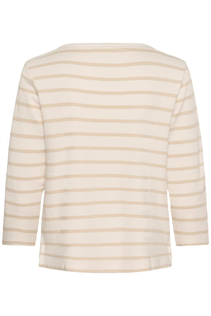 NELAPW TOP "FRENCH OAK STRIPE/NATURE"