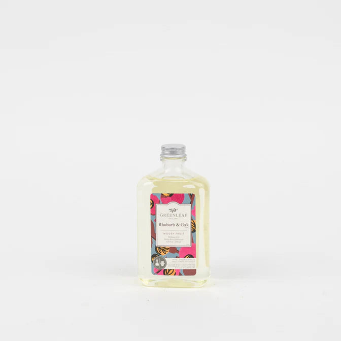 REED DIFFUSER OIL REFILL - RHUBARB & OAK