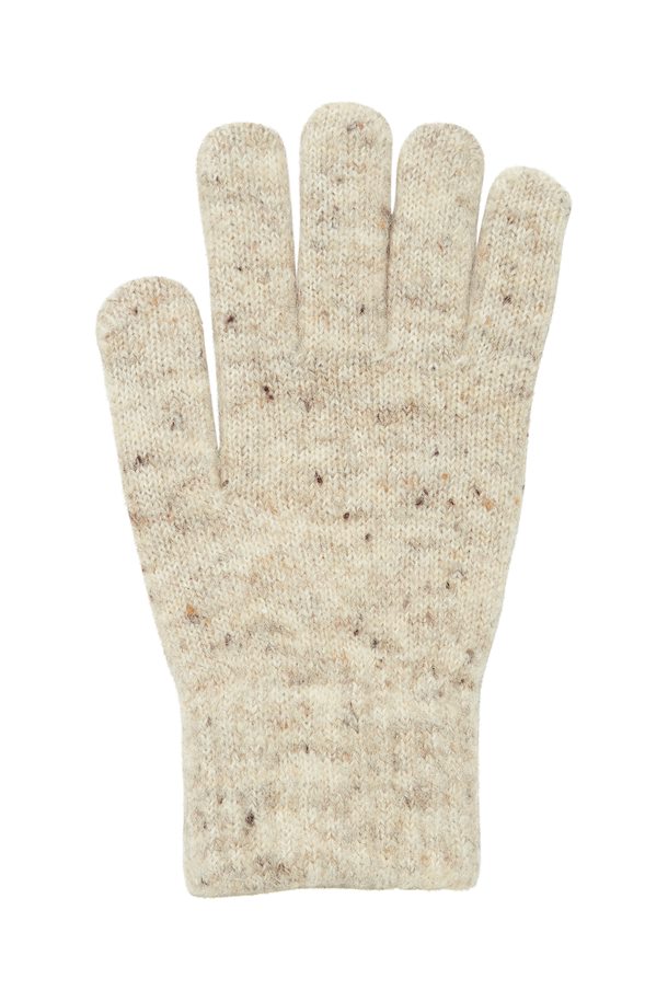 IAPERRINE GLOVES "OATMEAL MELANGE"