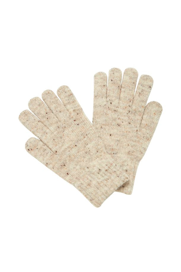 IAPERRINE GLOVES "OATMEAL MELANGE"