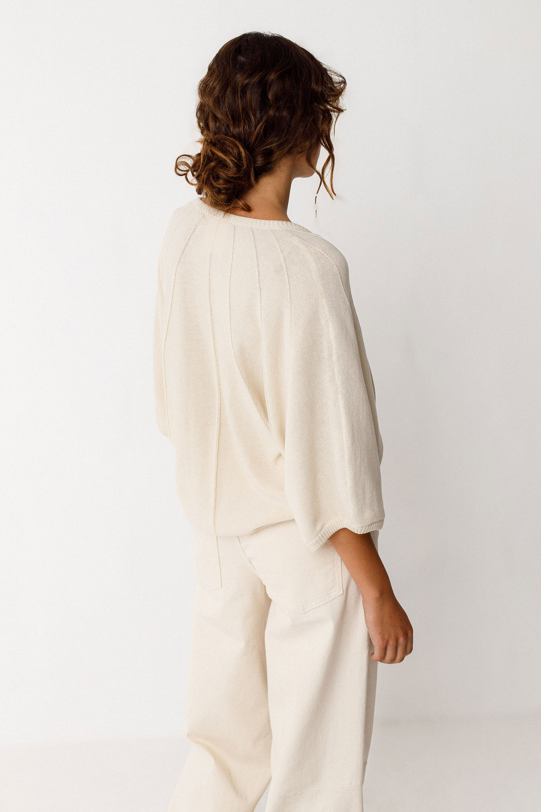 OLAIA-GOTS SWEATER "IVORY"