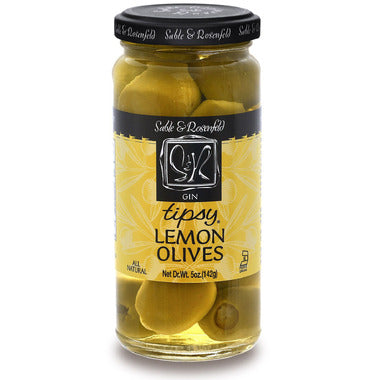 GIN LEMON TIPSY OLIVES 250ML
