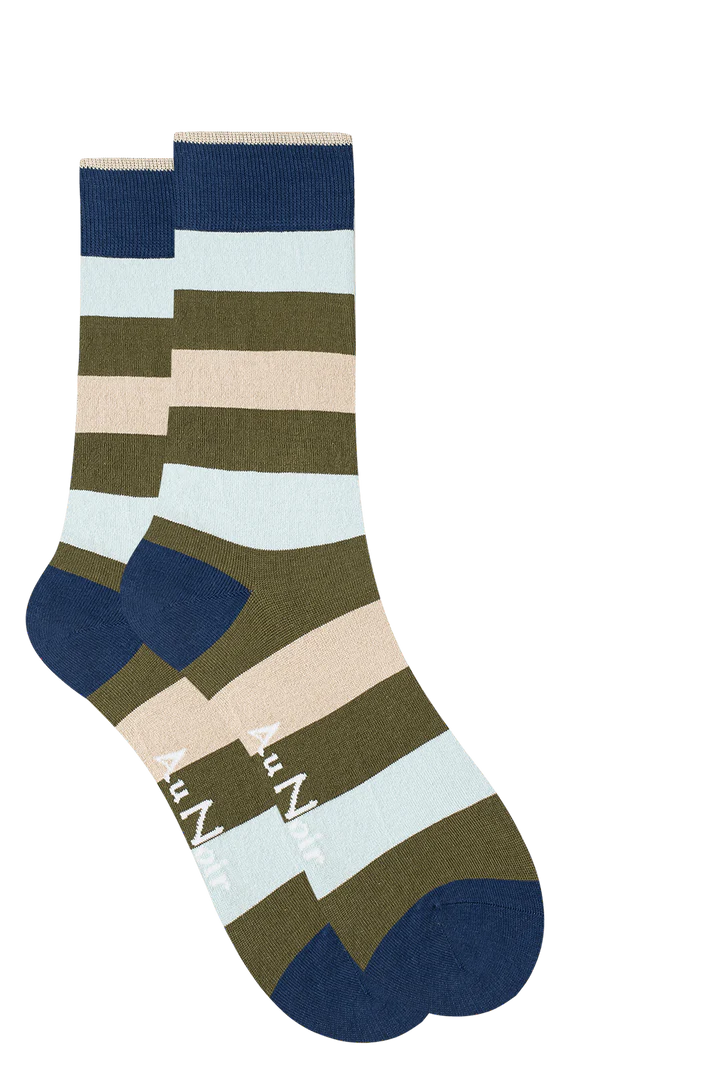 OLIVE BLUE SOCKS