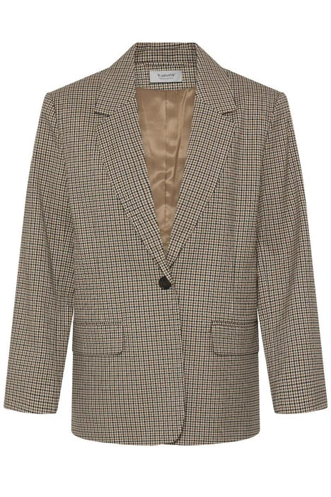 BYESTOLO BLAZER "SEPIA CHECK"
