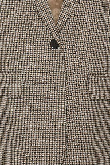 BYESTOLO BLAZER "SEPIA CHECK"