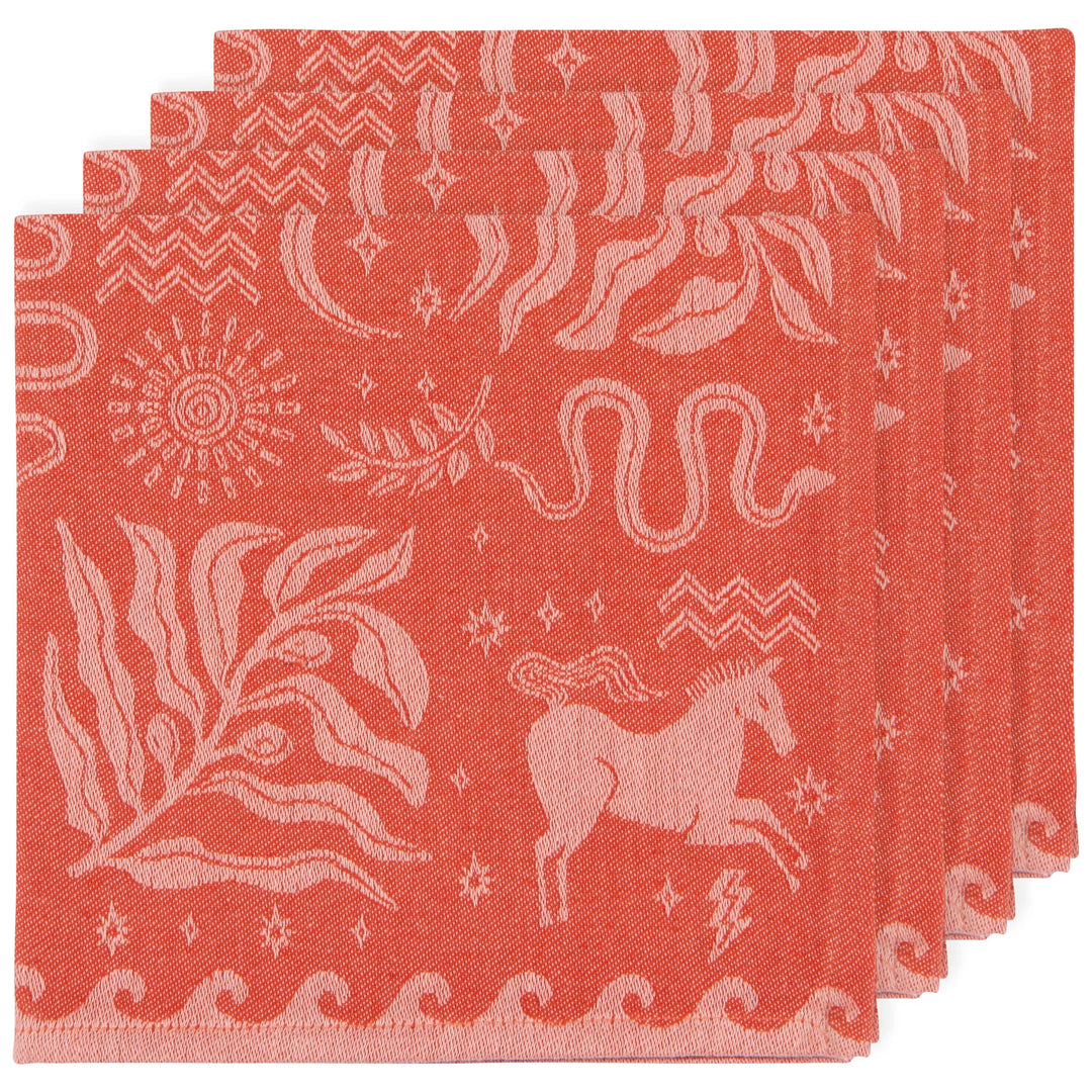 OLYMPUS JACQUARD NAPKINS - SET OF 4