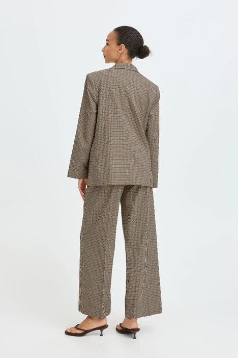 BYESTOLO BLAZER "SEPIA CHECK"