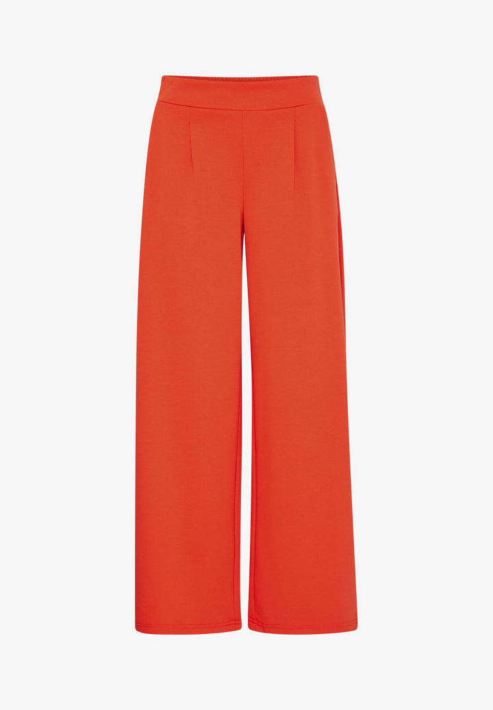 IHKATE TROUSERS - BLACK/ORANGE