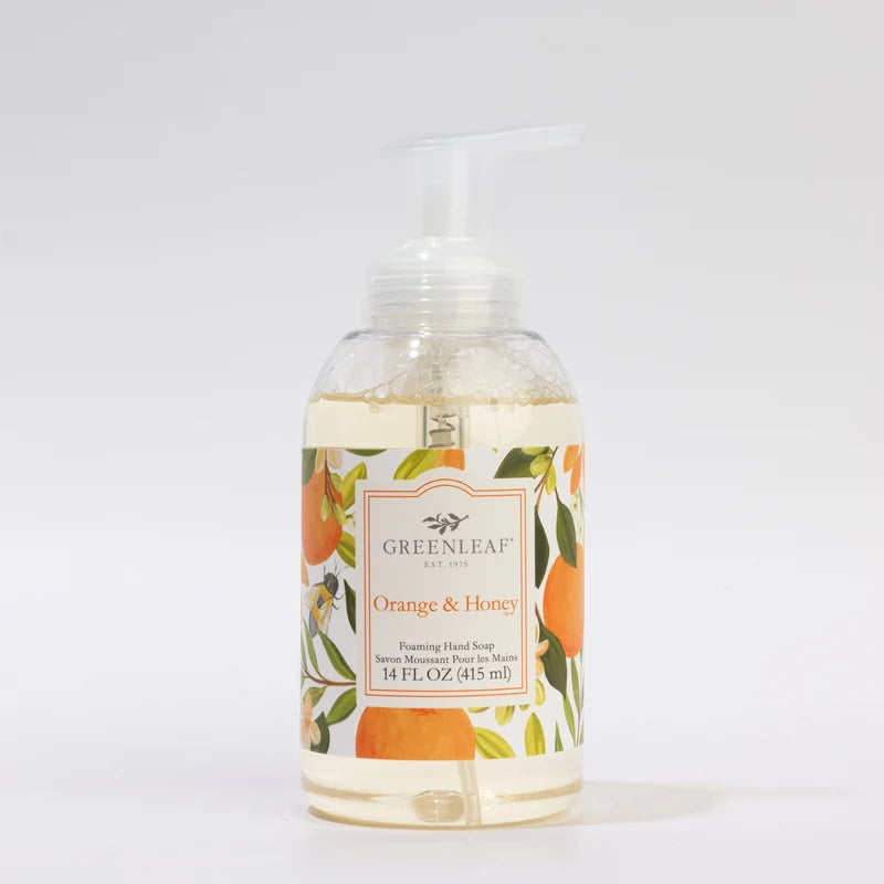 ORANGE &amp; HONEY FOAMING HAND SOAP