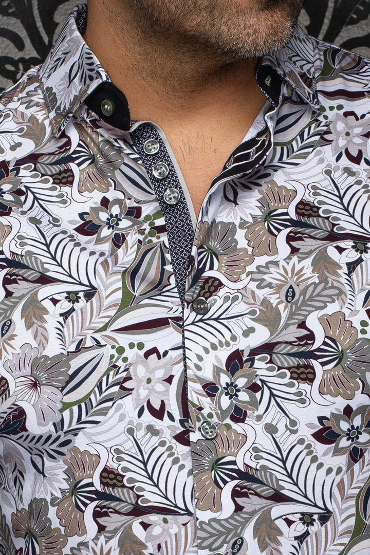 OSAKA SHIRT "WHITE KHAKI"