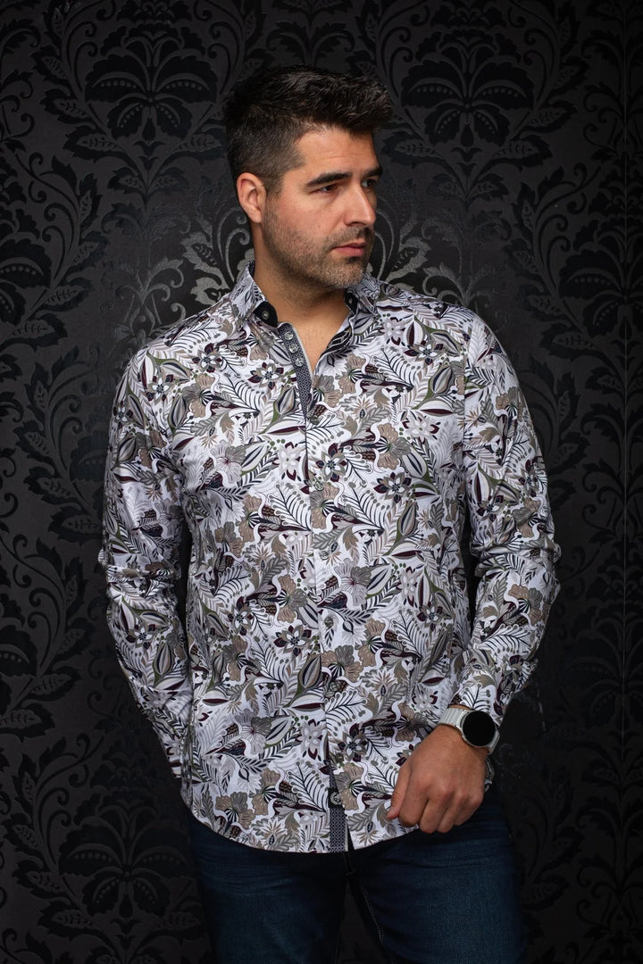 OSAKA SHIRT "WHITE KHAKI"