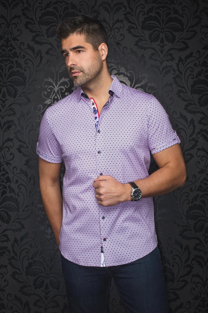 OSLIN SS SHIRT "PINK"
