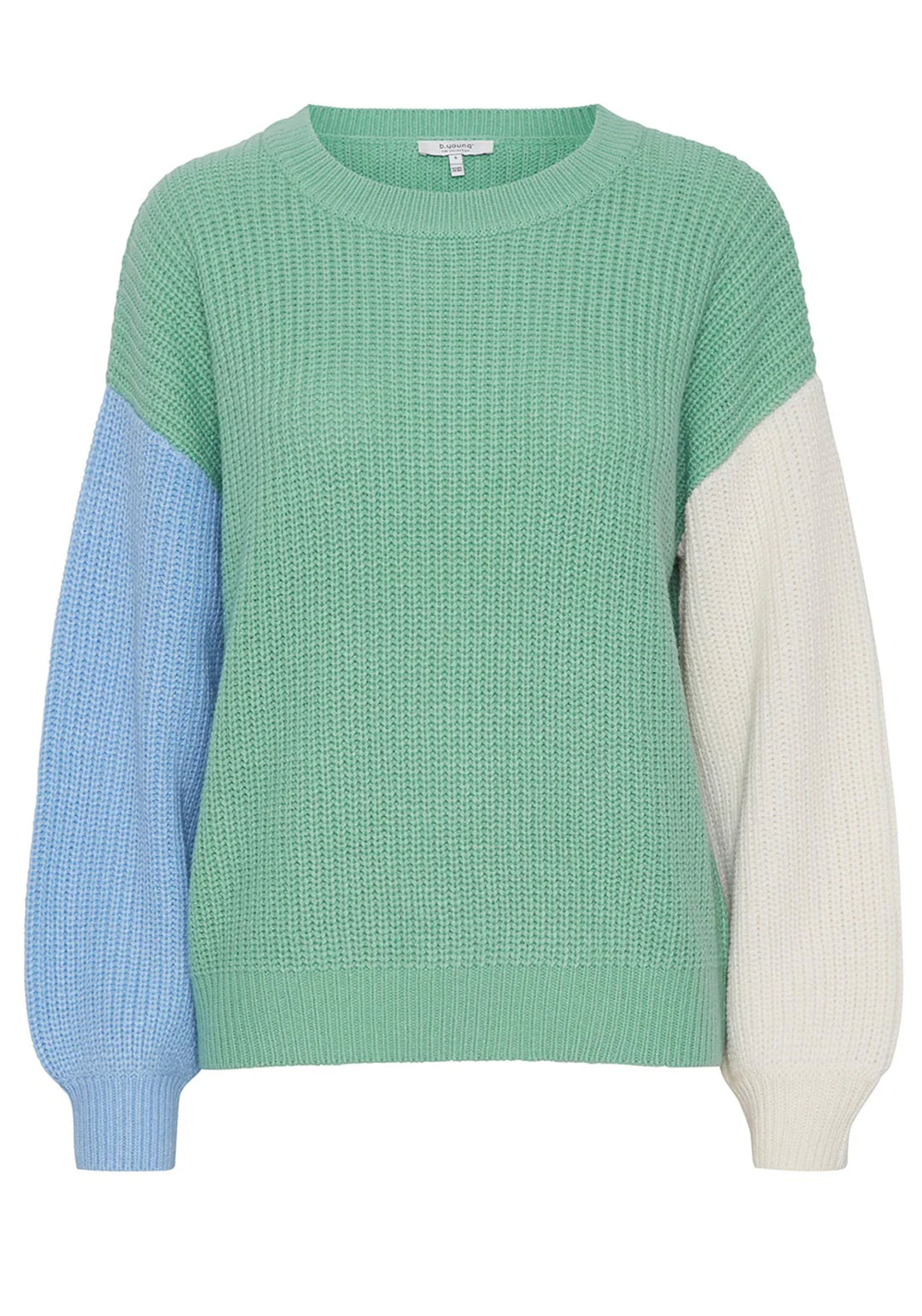 BYOTINKA COLORMIX PULLOVER - CREME DE MENTHE