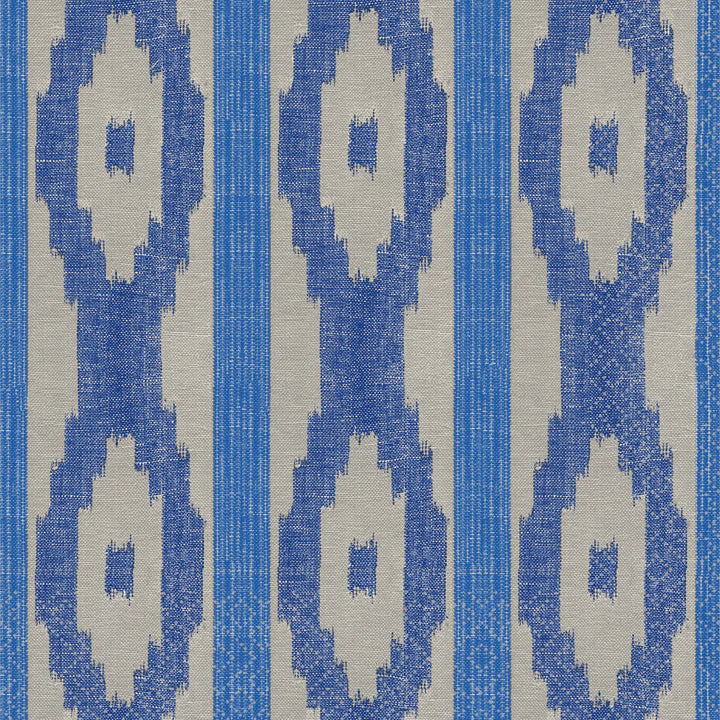 IKAT OVALS LUNCH NAPKIN - INDIGO