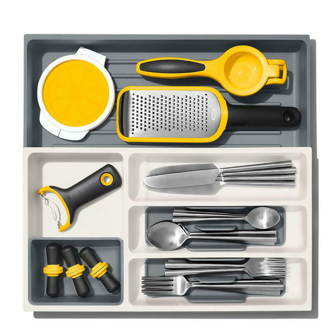 EXPANDABLE UTENSIL DRAWER ORGANIZER