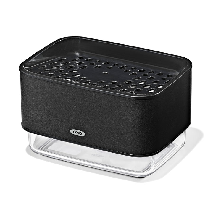 GOOD GRIPS SOAP DISPENSING SPONGE HOLDER "BLACK"