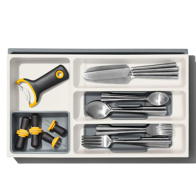 EXPANDABLE UTENSIL DRAWER ORGANIZER