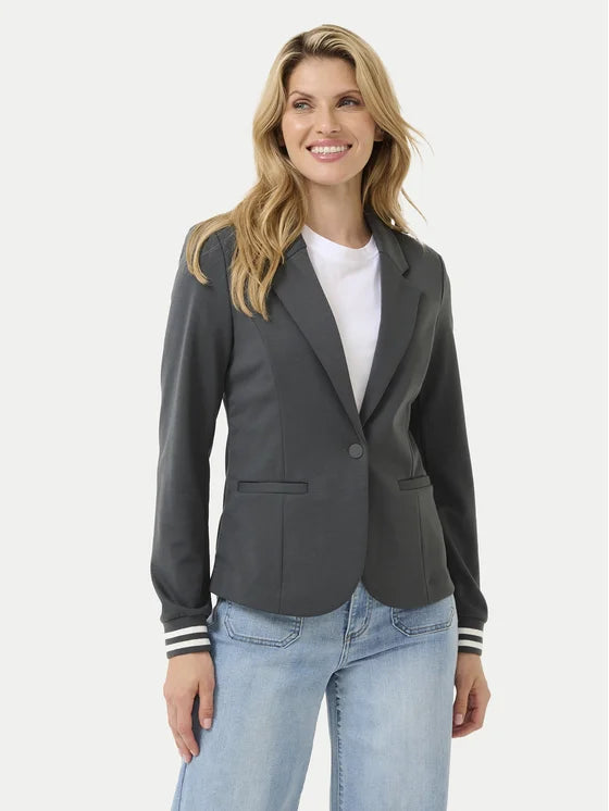 KAKINNIE BLAZER - BLACK OYSTER