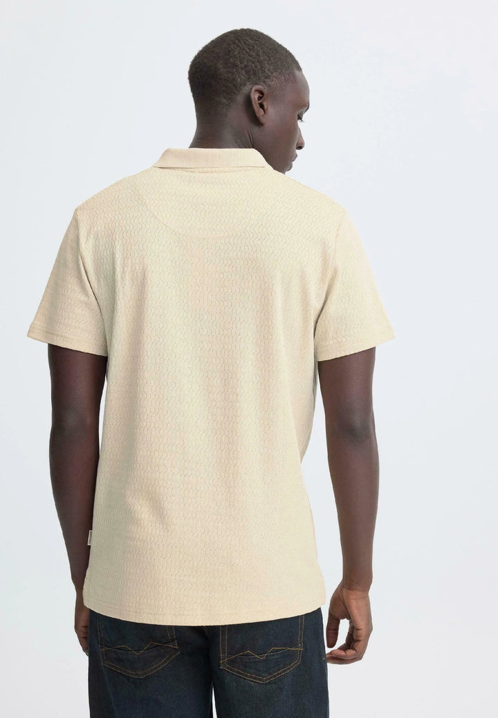 BHESKILD POLO S/S "OYSTER GRAY"