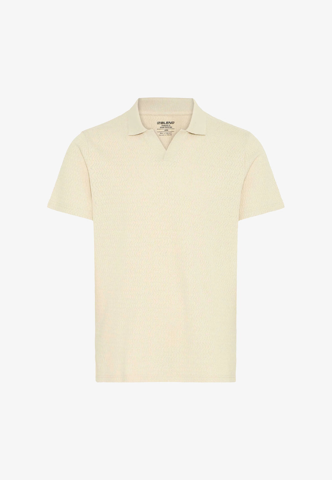 BHESKILD POLO S/S "OYSTER GRAY"