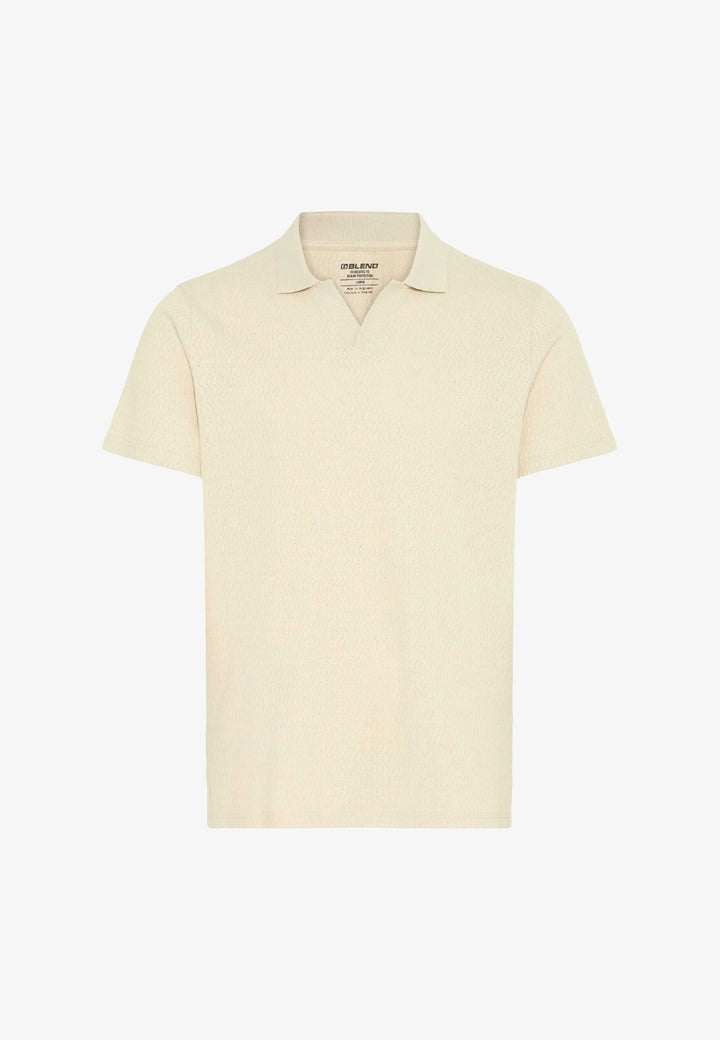 BHESKILD POLO S/S "OYSTER GRAY"