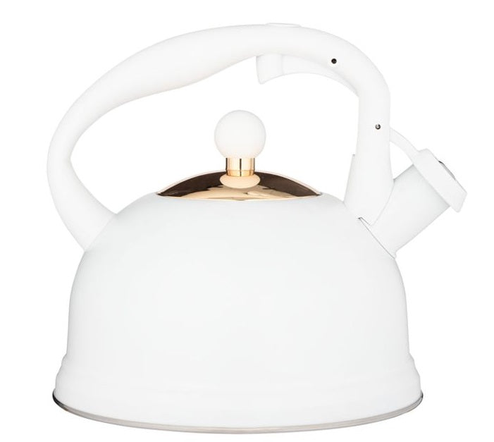 OTTO Whistling Kettle - White