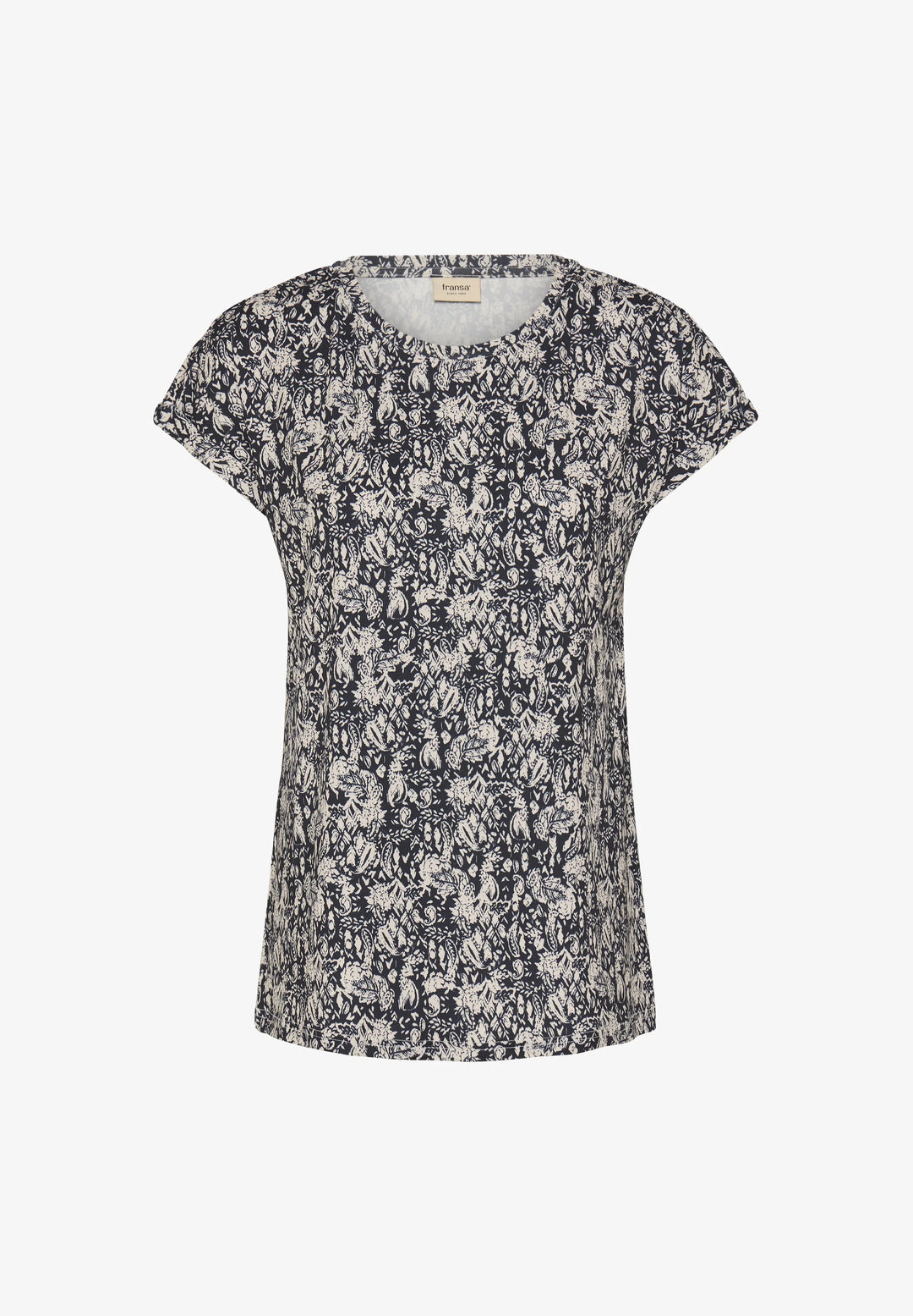 T-SHIRT FRSEEN 1 MOTIF FLEURI PAISLEY
