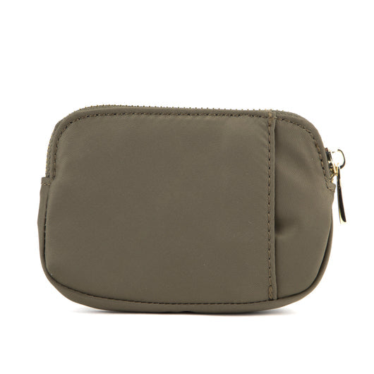 PORTEFEUILLE ZIPPÉ TRACKER PALM KAKI