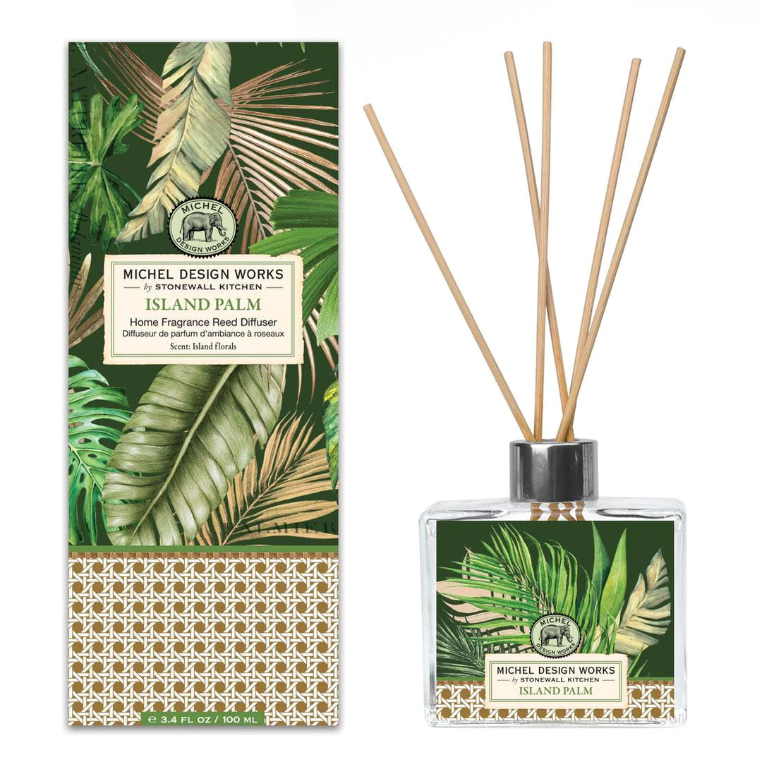 MICHEL DESIGN - ISLAND PALM HOME FRAGRANCE REED DIFFUSER